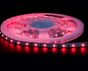LED Red Strip 5 mtr - Non Waterproof - 2835