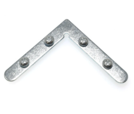 Fabric Frame Profiles -Corner Connector for slim profile 1.4 cm