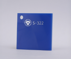 Cast Sheet -Acrylic 1220 x 2440 x 2.8mm Blue (S-322)