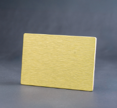 Aluminium Composite Panel (ACP) 2440 x 1220  x 3.0 mm Brush Gold