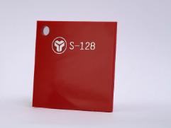 Cast Sheet -Acrylic 1220 x 2440 x 2.8mm Red (S-128)