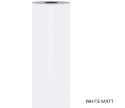 Opaque Colour Vinyl -Rhinecal Color Vinyl 1.22 x 1 Mtr White Matt