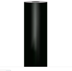 Rhinecal Color Vinyl 1.22 x 1 Mtr Black Glossy