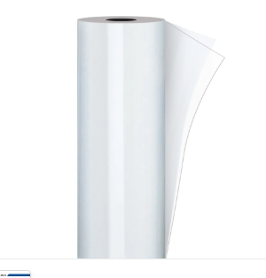 Self Adhesive Clear films-Rhine Graphics 100 Micron Transparent Vinyl with Removable Adhesive 1.37 x 50 mtr