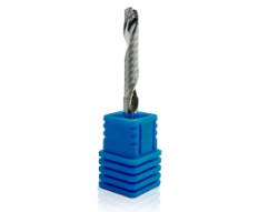 Single Flute End Mill tool bit for cutting Acrylic and Plastic