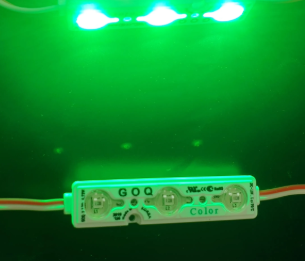 LED 2835 Korean chip Modules 3 *1 - Green - Korea ( GOQ)