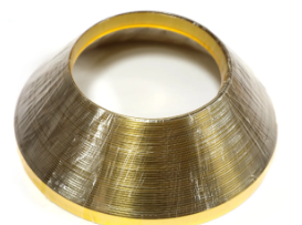 Trim Caps -Channelume Trim Cap 18.30 mm x 30 mtr Gold