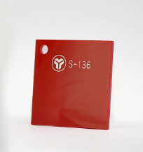 Cast Sheet-Acrylic 1220 x 2440 x 6.0mm Red (S-136)