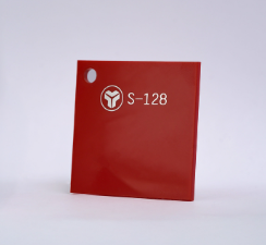 Cast Sheet -Acrylic 1220 x 2440 x 4.0mm Red (S-128)