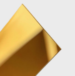 Aluminium Composite Panel (ACP) 2440 x 1220  x 3.0 mm Gold Mirror