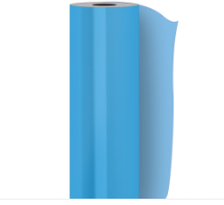 Translucent Color Vinyl -Intercoat Polymeric Translucent Vinyl Light Blue