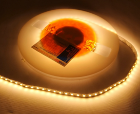 LED Warm White Strip 5 mtr - 2835 - 600 leds Non Waterproof