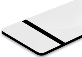 Engraving Sheet White/Black 600 x 1200 x 1.5 mm