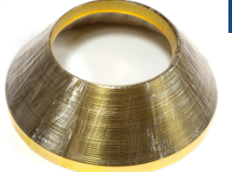 Trim Caps  Channelume Trim Cap 18.30 mm x 30 mtr Gold