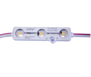 LED Module-LED SAMSUNG MODULE 3 *1 WARM WHITE, 1.2W, 12VDC