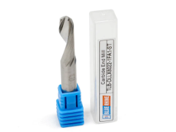 Single Flute End Mill tool bit for cutting Acrylic and Plastic - Cutting Diameter 6 mm