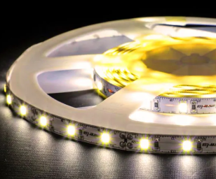 LED Warm White Strip 5 mtr - 2835 - 24W Non Waterproof