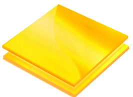 Mirror Sheets -Acrylic 1220 x 2440 x 3.0 mm Gold Mirror - 041