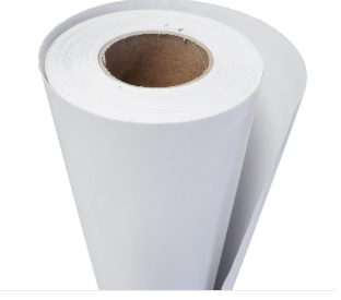 High Tack Vinyl With Grey Glue -Intercoat high tack self-adhesive vinyl Matt Grey Back 1.05x50 meters (95 micron)